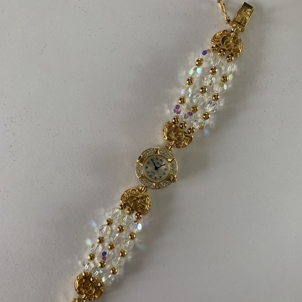 Vintage Beaded Watch